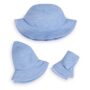 Kids Scrunchie Hat – Wallaroo Hats – Hydrangea/White – 2-5 Years